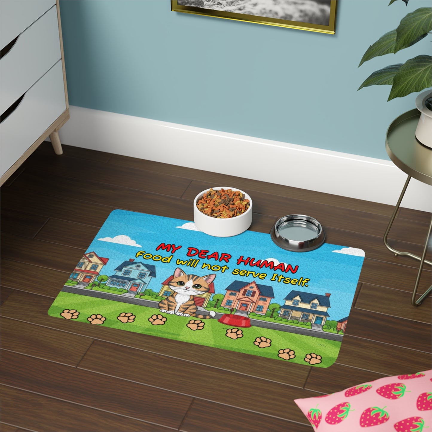 Pet Food Mat — (12x18)
