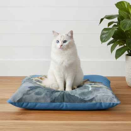 Koi Pond Plush Pet Bed