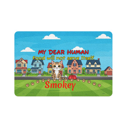 Personalised Pet Food Mat (12x18)