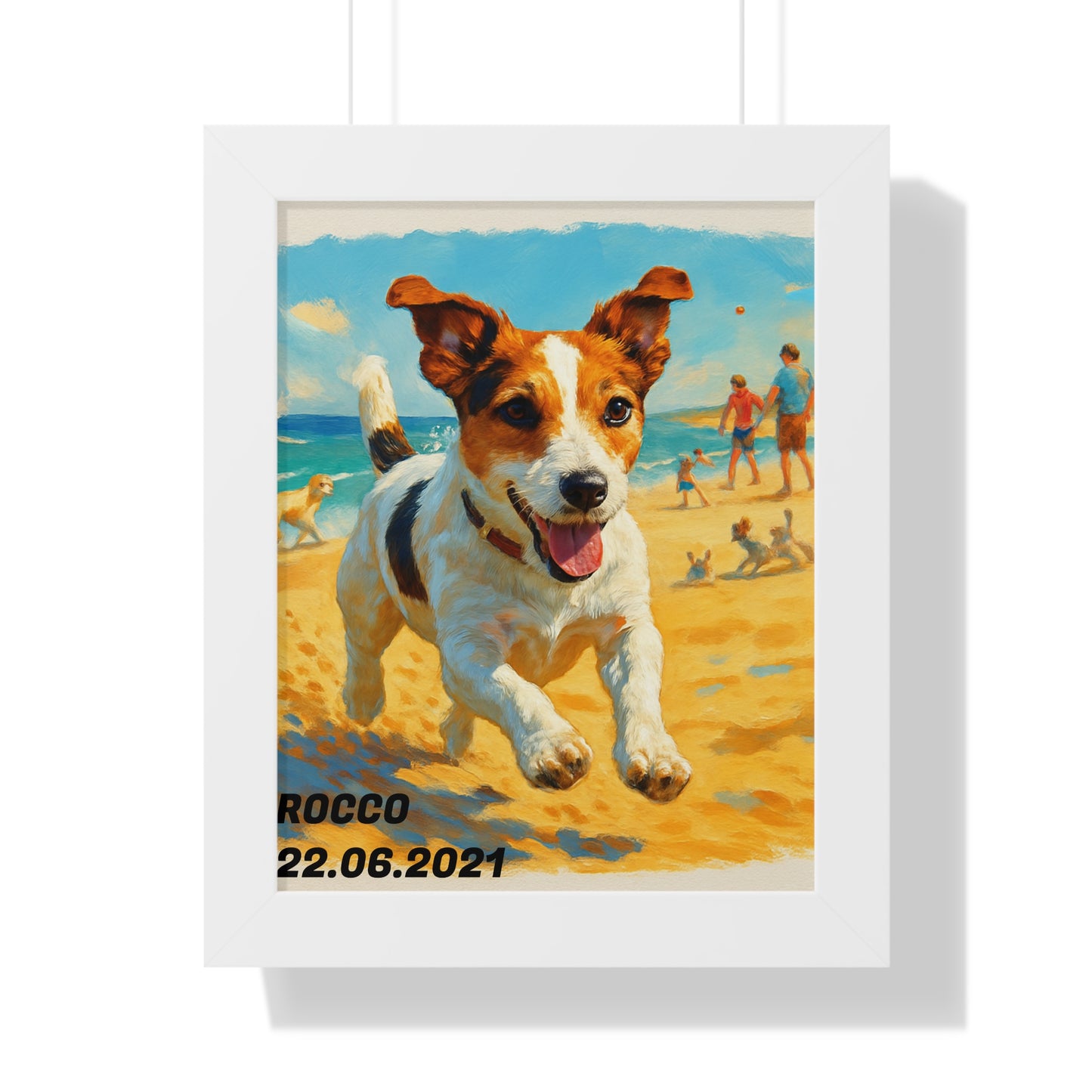 Custom Pet Portrait Framed for Animal Lovers