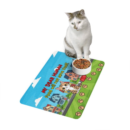 Pet Food Mat — (12x18)