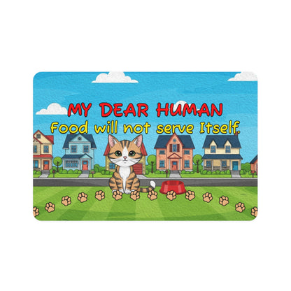 Cat Pet Food Mat 12x18