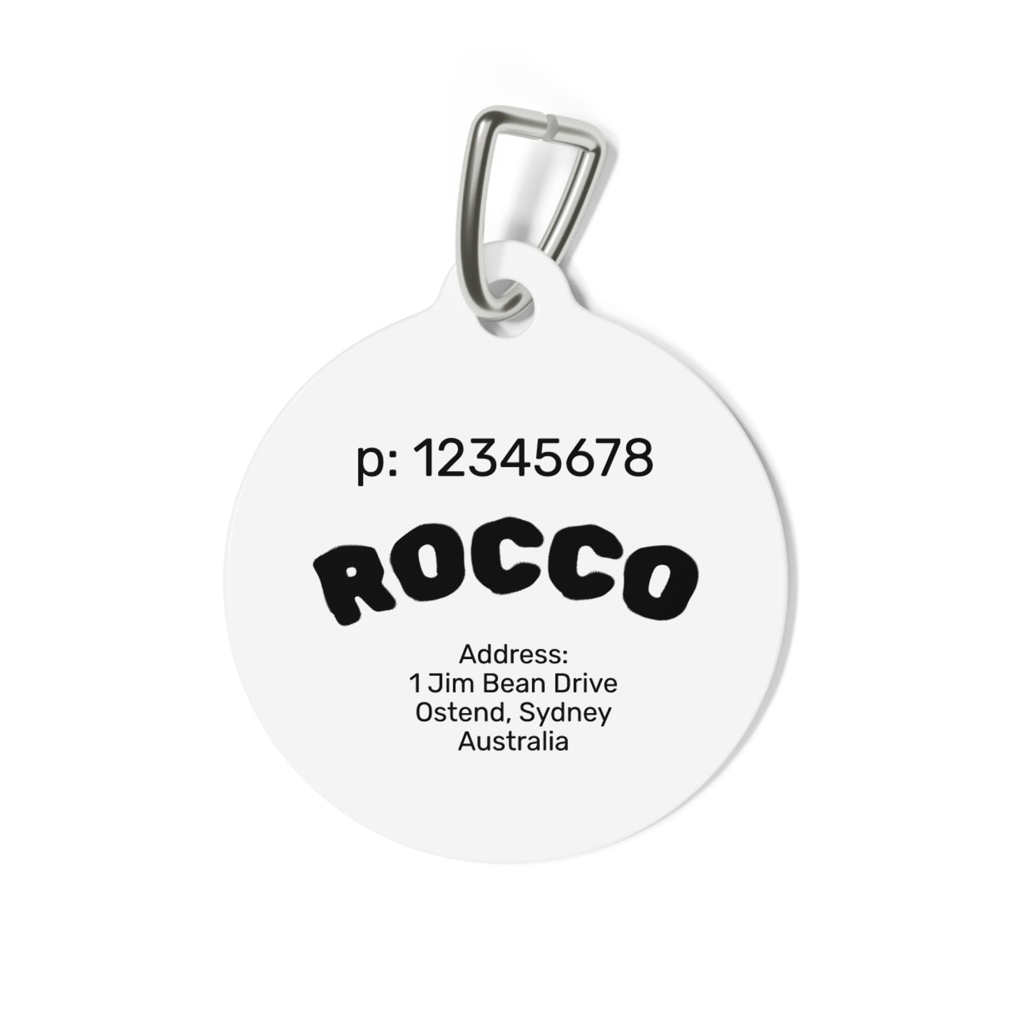 Personalized Pet Tag