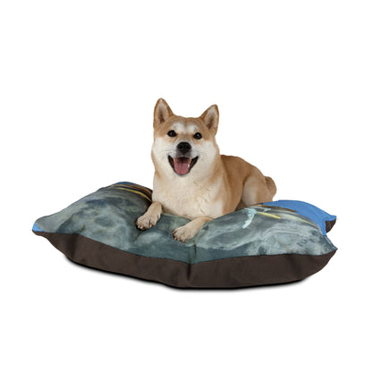 Koi Pond Plush Pet Bed