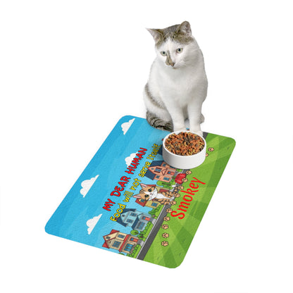 Personalised Pet Food Mat (12x18)