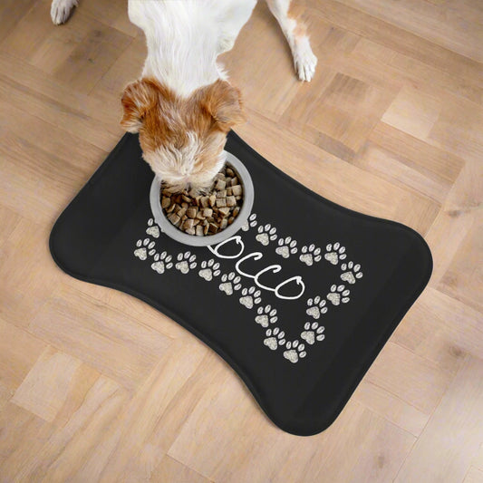 Personalized Pet Feeding Mat