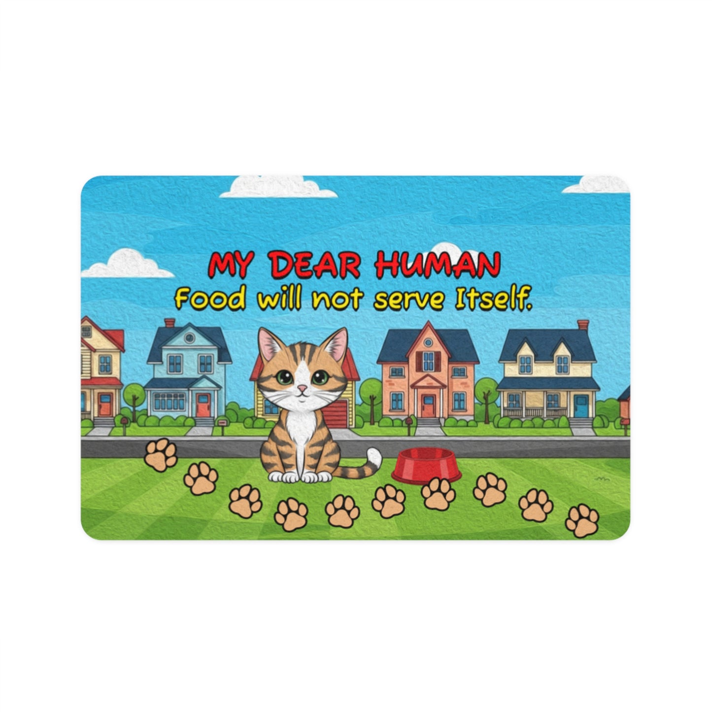 Cat Feeding Mat — 12x18