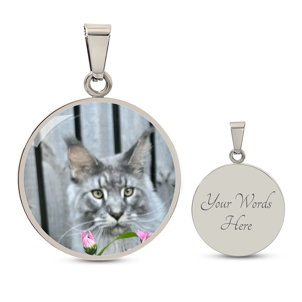 Luxury Disc Pendant