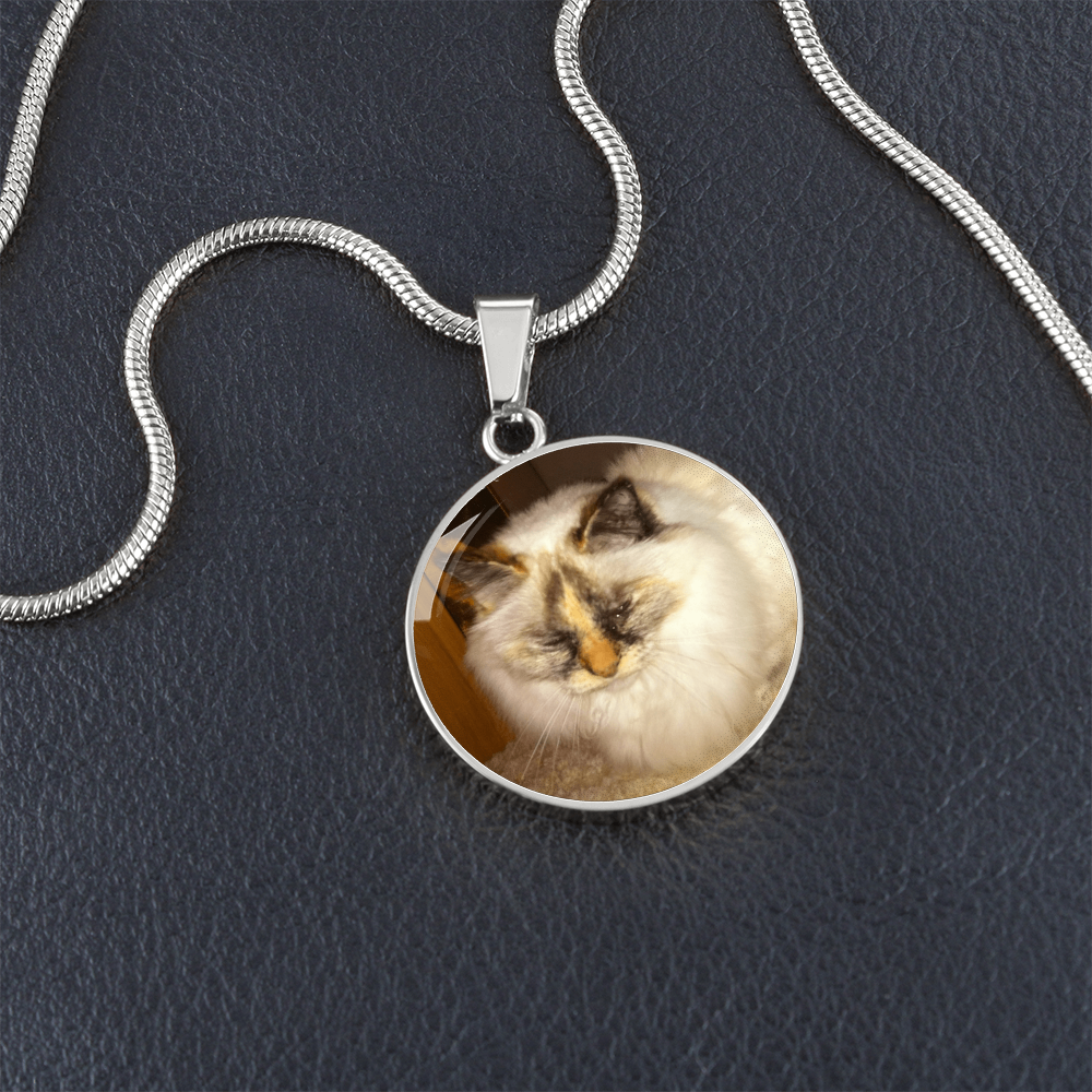 Disc Pendant for Necklace