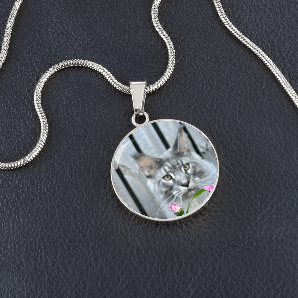 Luxury Disc Pendant