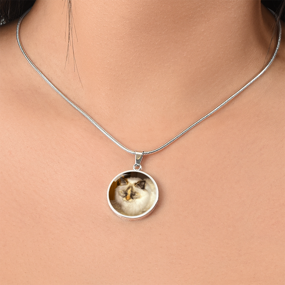 Disc Pendant for Necklace