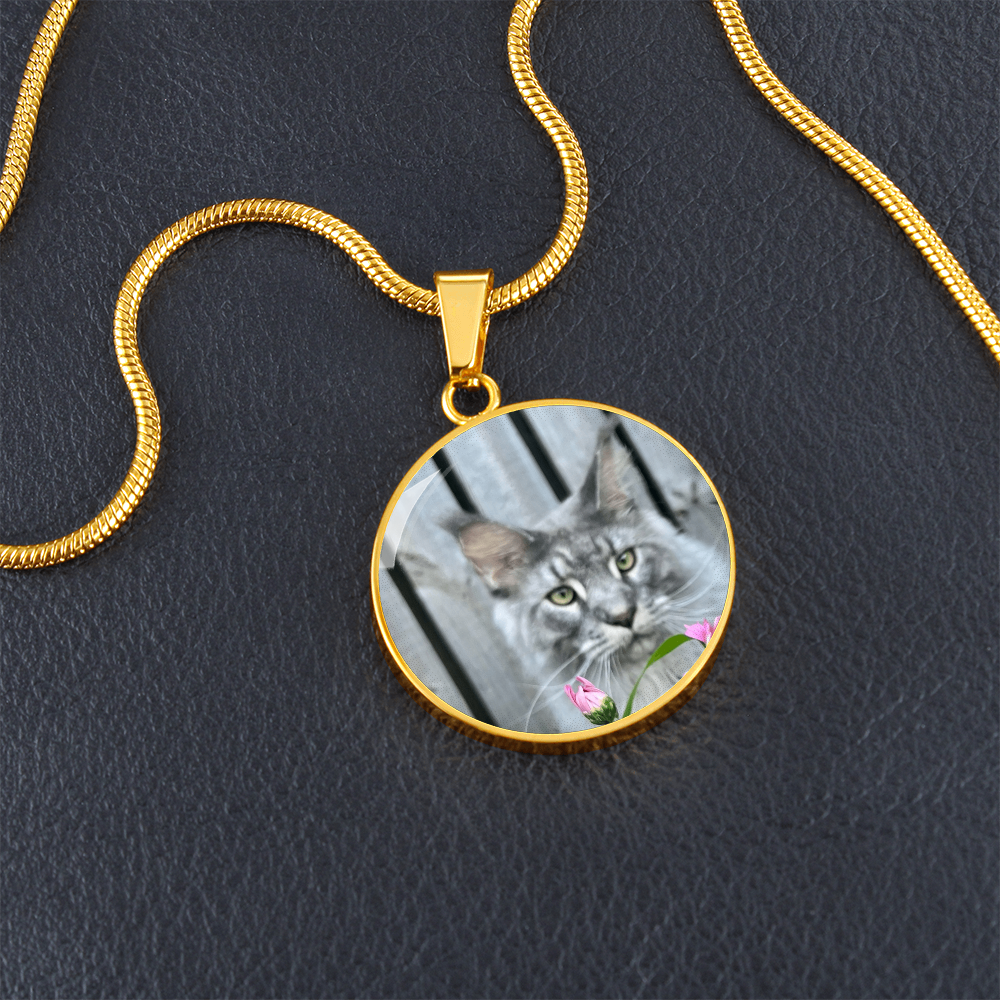 Luxury Disc Pendant