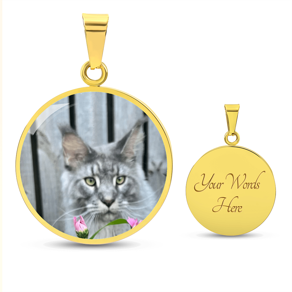 Luxury Disc Pendant